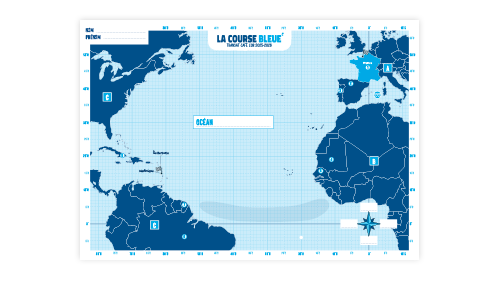Carte Format A4